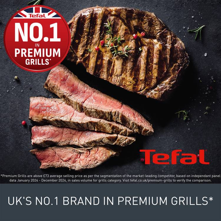 Tefal SuperGrill 3in1 health grill black, UK version