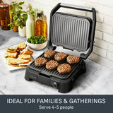 Tefal SuperGrill 3in1 health grill black, UK version