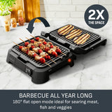 Tefal SuperGrill 3in1 health grill black, UK version