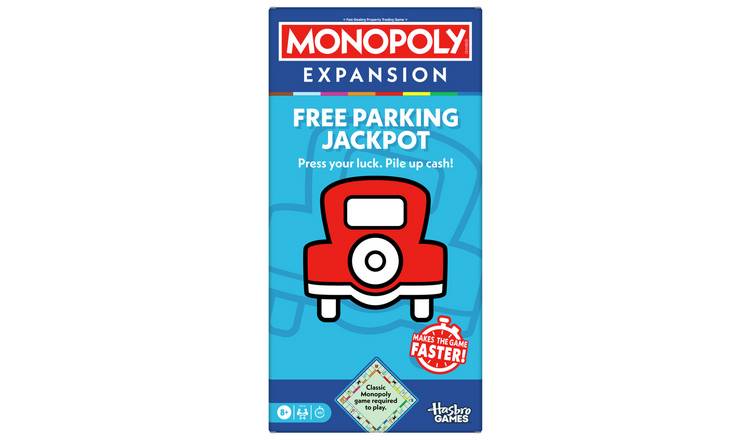 Hasbro Monopoly Free Parking Jackpot expansion game, UK version
