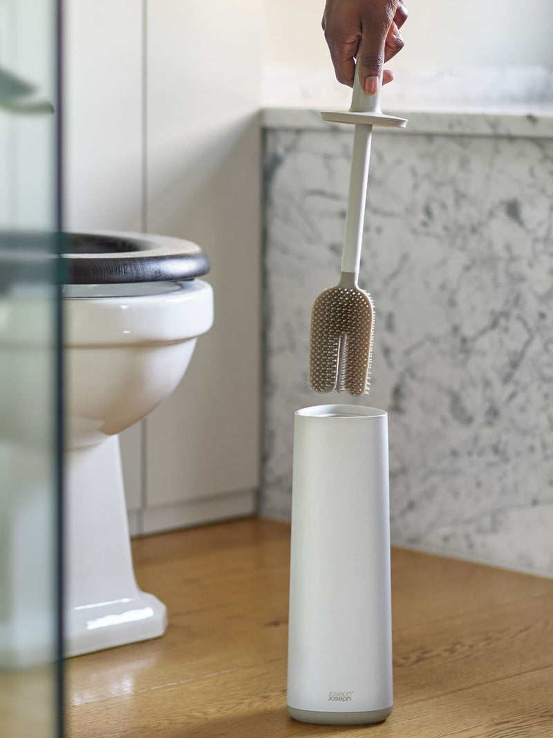 Joseph Joseph Flex 360 Ecru toilet brush, UK version