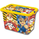 Paw Patrol storage boxes set of 3 with lids, imported from the UK
