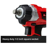 Einhell cordless impact wrench 2.5Ah 18V, UK version