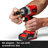 Einhell cordless impact wrench 2.5Ah 18V, UK version