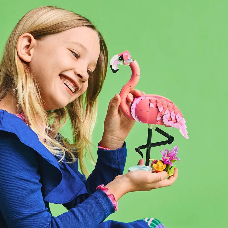 LEGO Creator 3in1 Pink Flamingo building toy set 31170 - British product