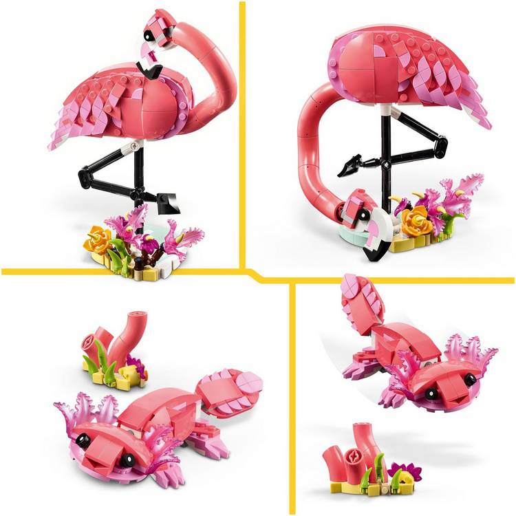 LEGO Creator 3in1 Pink Flamingo building toy set 31170 - British product