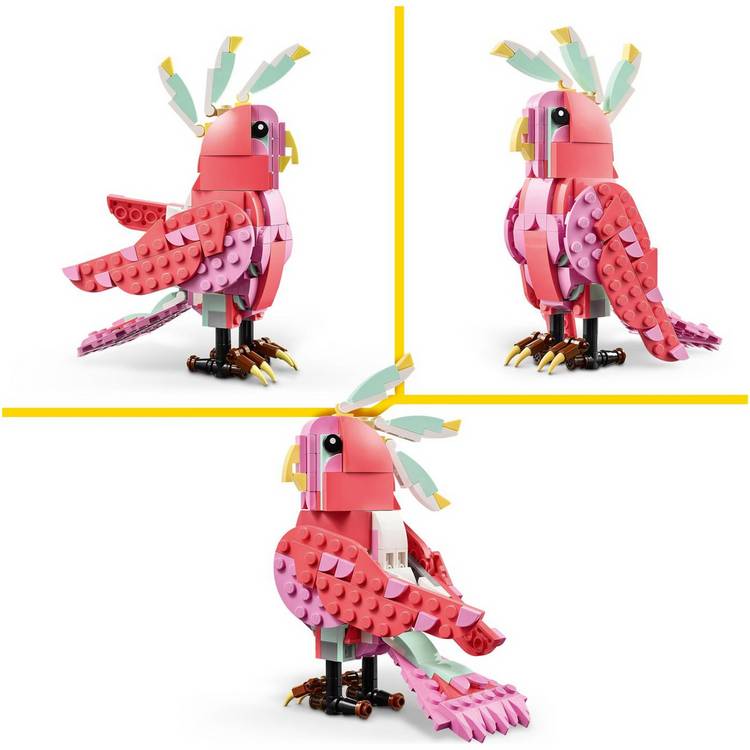 LEGO Creator 3in1 Pink Flamingo building toy set 31170 - British product