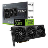 ASUS RTX 5080 Prime OC graphics card 16GB GDDR7 - British product