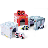 Argos Chad Valley Community Helpers Box Set and Wooden Vehicles- Buy online at McGrocer