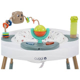 Cuggl baby entertainer with light-up piano and rotating seat, UK version
