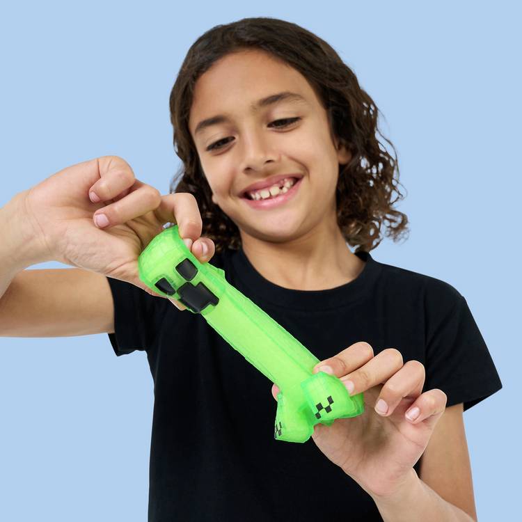 Heroes of Goo Jit Zu Minecraft Creeper figurine 24.5cm (British brand)