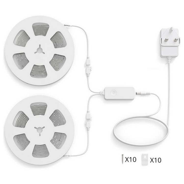 WiZ RGBIC LED lightstrip 10m, imported from the UK