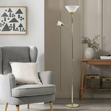 Argos Home brass floor lamp H178cm, imported from the UK