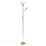 Argos Home brass floor lamp H178cm, imported from the UK
