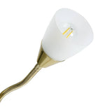 Argos Home brass floor lamp H178cm, imported from the UK