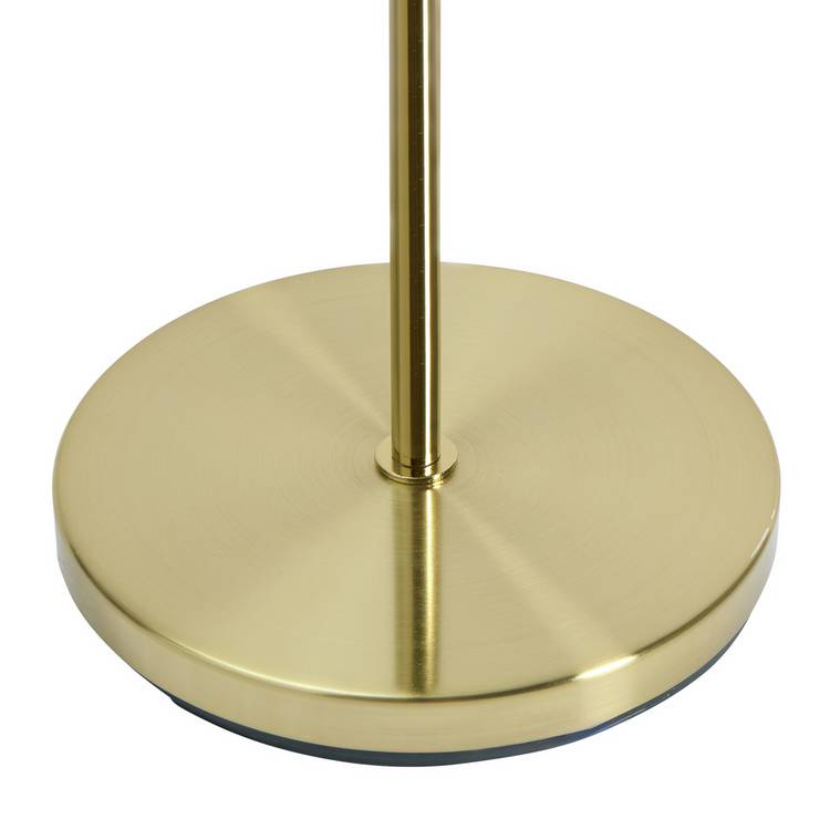 Argos Home brass floor lamp H178cm, imported from the UK