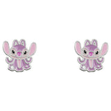 Disney cubic zirconia Angel stud earrings 10.6mm - British product