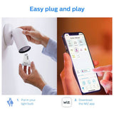 Philips WiZ GU10 smart light bulb pack of 2 (British brand)