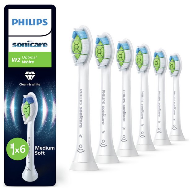 Philips Sonicare Optimal White toothbrush heads 6 pack, UK version