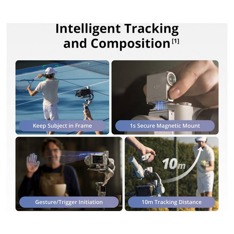 DJI RS 4 Mini gimbal lightweight stabiliser for creatives - British product