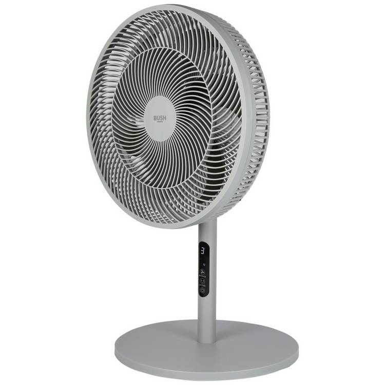 Bush grey pedestal fan 16 inch, imported from the UK