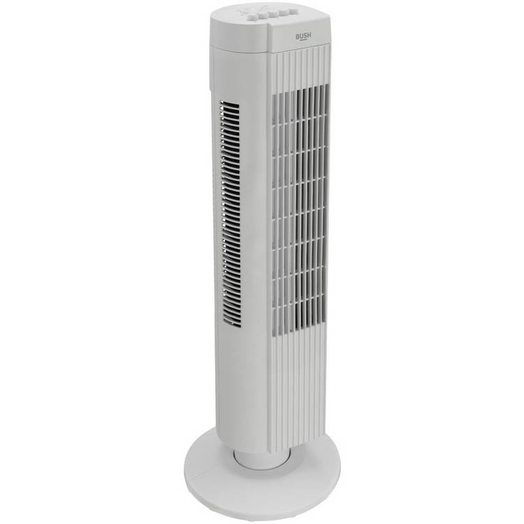 Bush white tower fan 28 inch - British product
