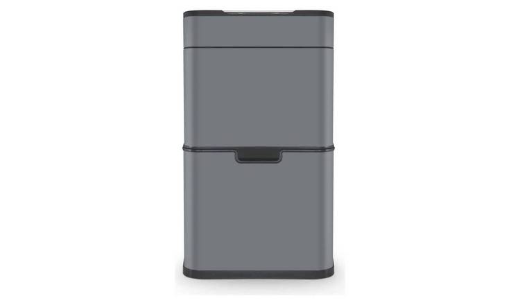 Tower 50 Litre Ozone Recycling Sensor Bin - Grey GOODS Argos