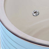 Swan Retro blue saucepan set 3 piece - British brand
