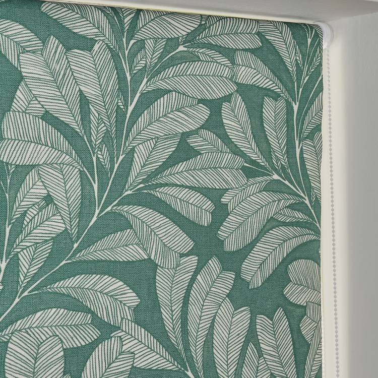 Habitat green linear leaf blackout roller blind 90cm (British brand)