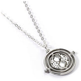 Harry Potter silver tone Time Turner pendant necklace (British brand)
