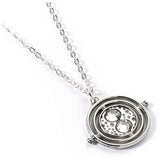 Harry Potter silver tone Time Turner pendant necklace (British brand)