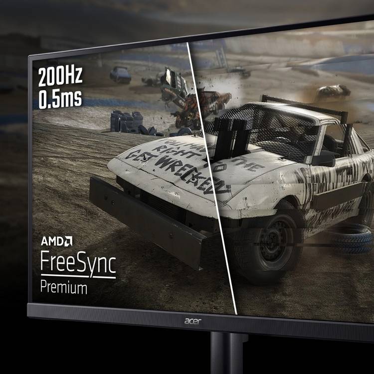 Acer Nitro KG241Y gaming monitor 23.8in (British brand)