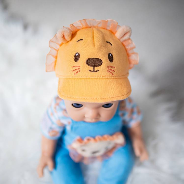My First Tiny Treasures 36cm little lion doll outfit, UK version