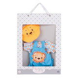 My First Tiny Treasures 36cm little lion doll outfit, UK version
