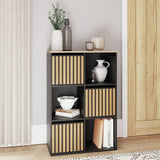 Argos GFW Kube 6 Cube Storage Unit - Black & Oak- Buy online at McGrocer