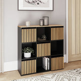 GFW Kube 9 Cube Storage Unit Black & Oak - British product
