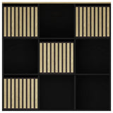 GFW Kube 9 Cube Storage Unit Black & Oak - British product