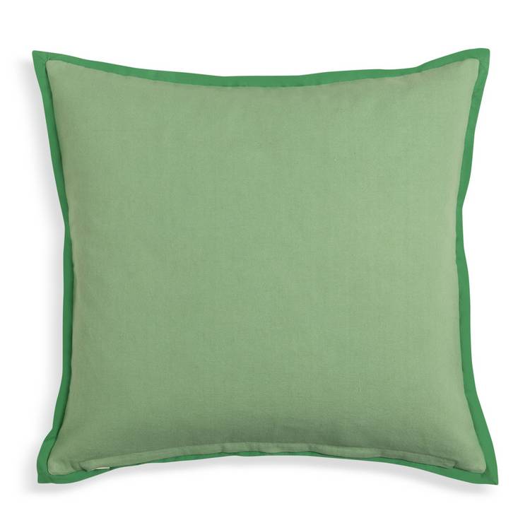 Habitat x Scion Billow cushion green 43cm, imported from the UK