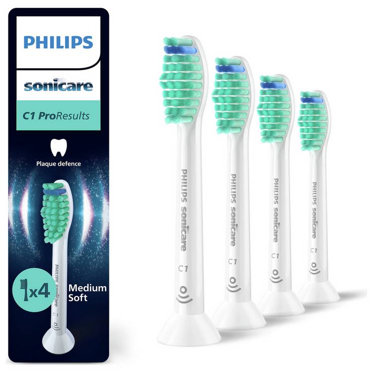 Philips Sonicare ProResults toothbrush heads 4 pack (British brand)