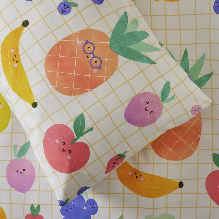 Habitat fruit pattern toddler bedding set, UK version