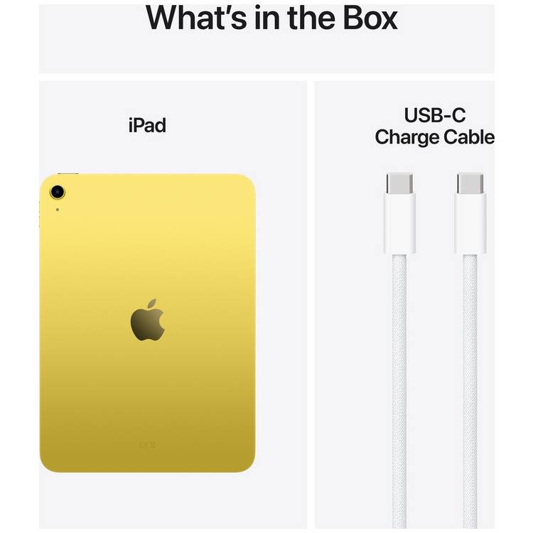 Apple iPad 2025 11-inch Yellow 256GB, UK version