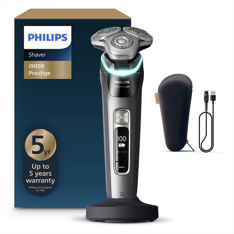 Philips i9000 Prestige electric shaver, UK version
