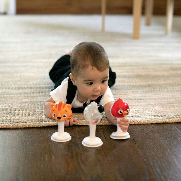 Baby Einstein rattle toy set highchair trio, imported from the UK