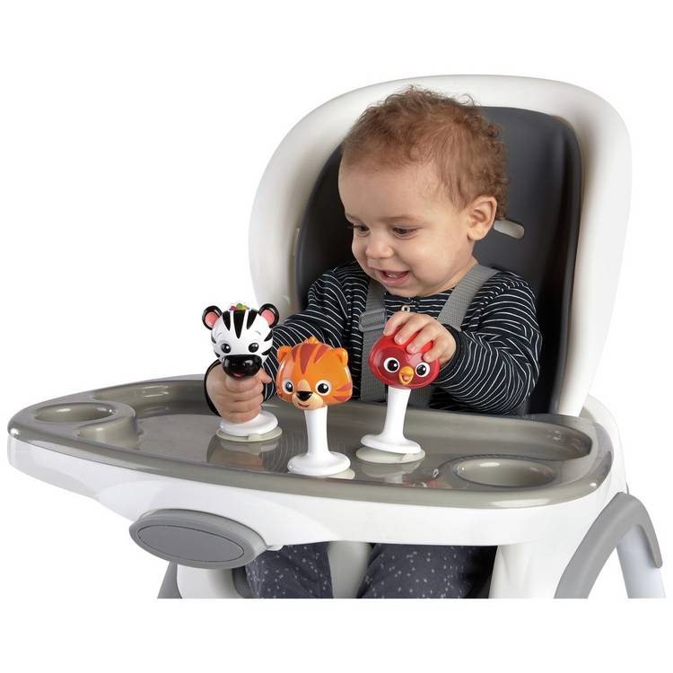 Baby Einstein rattle toy set highchair trio, imported from the UK