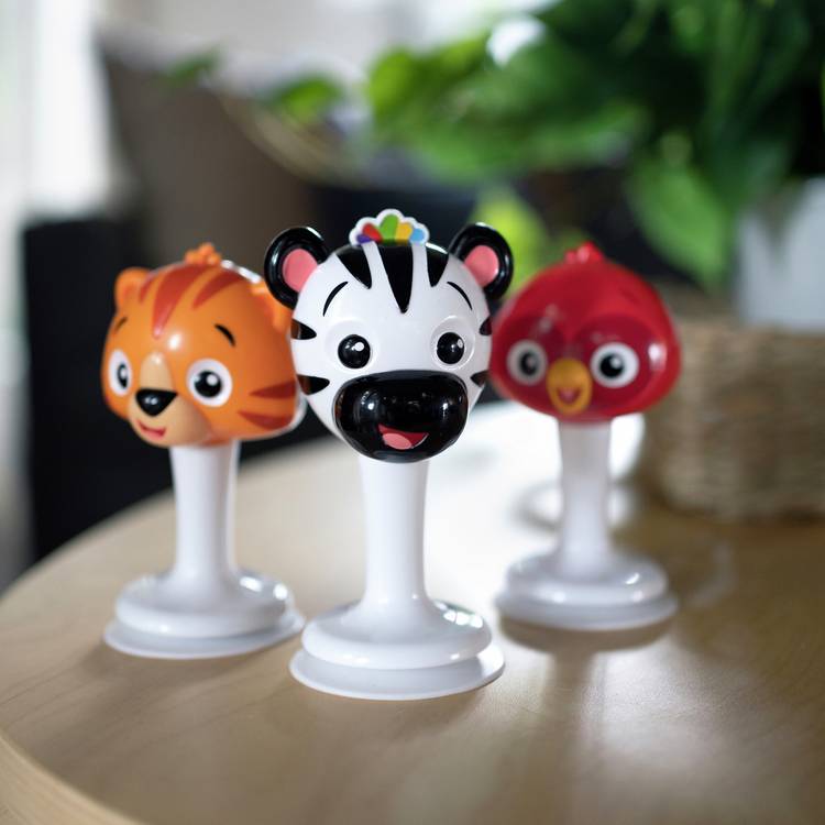 Baby Einstein rattle toy set highchair trio, imported from the UK