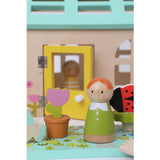 Chad Valley wooden garden house set with figures, UK version