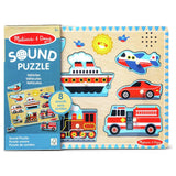 Melissa & Doug sound puzzle 8-piece, imported from the UK