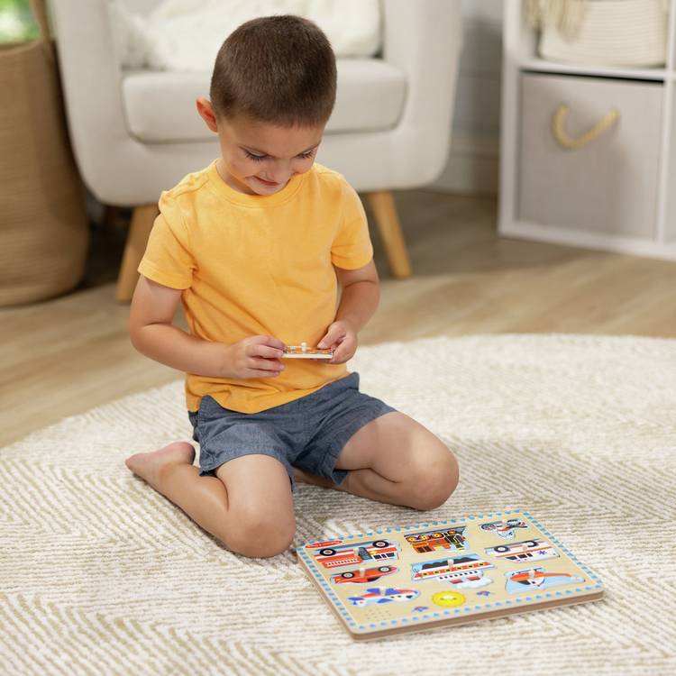 Melissa & Doug sound puzzle 8-piece, imported from the UK