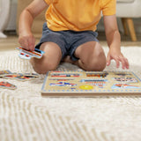 Melissa & Doug sound puzzle 8-piece, imported from the UK