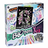 BLOPENS Xtra Glitter Creatures Set art kit (British brand)